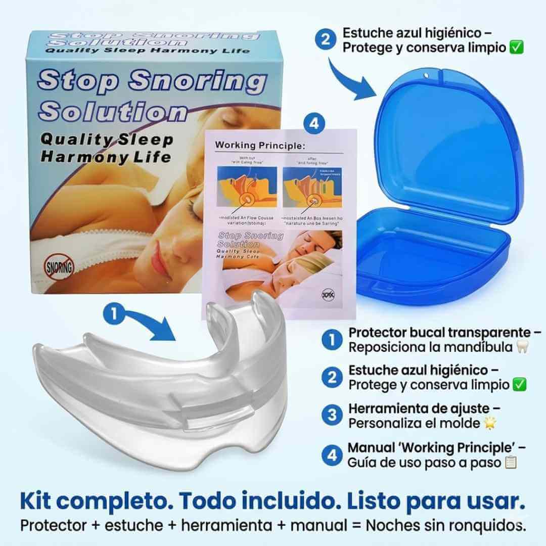 MasterSleep™: Duerme en Silencio y Despierta como Nuevo + OBSEQUIO