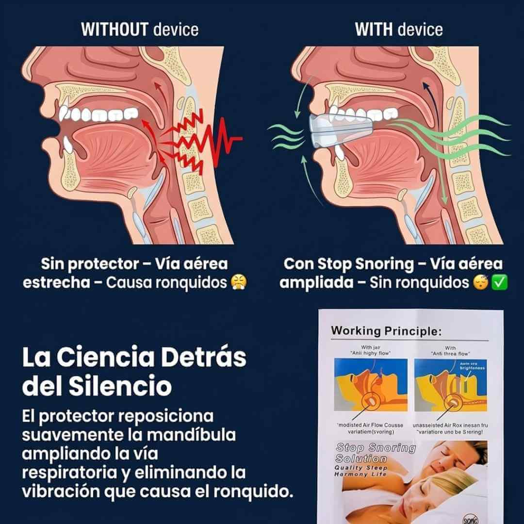 MasterSleep™: Duerme en Silencio y Despierta como Nuevo + OBSEQUIO