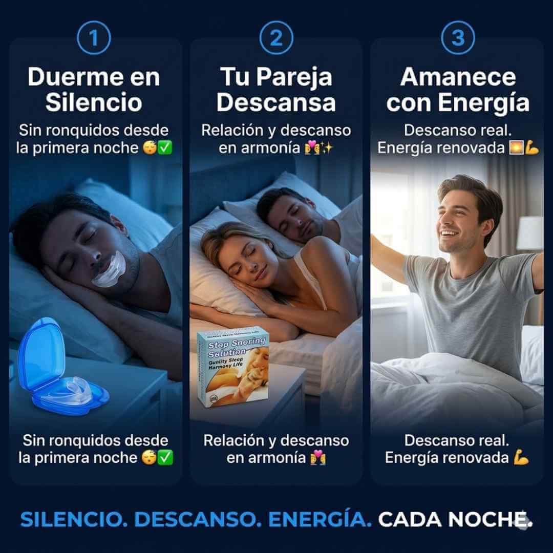 MasterSleep™: Duerme en Silencio y Despierta como Nuevo + OBSEQUIO