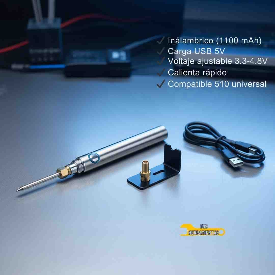 Soldador Inalámbrico USB – Soluciona Reparaciones en Minutos (Sin Cables) + Obsequios