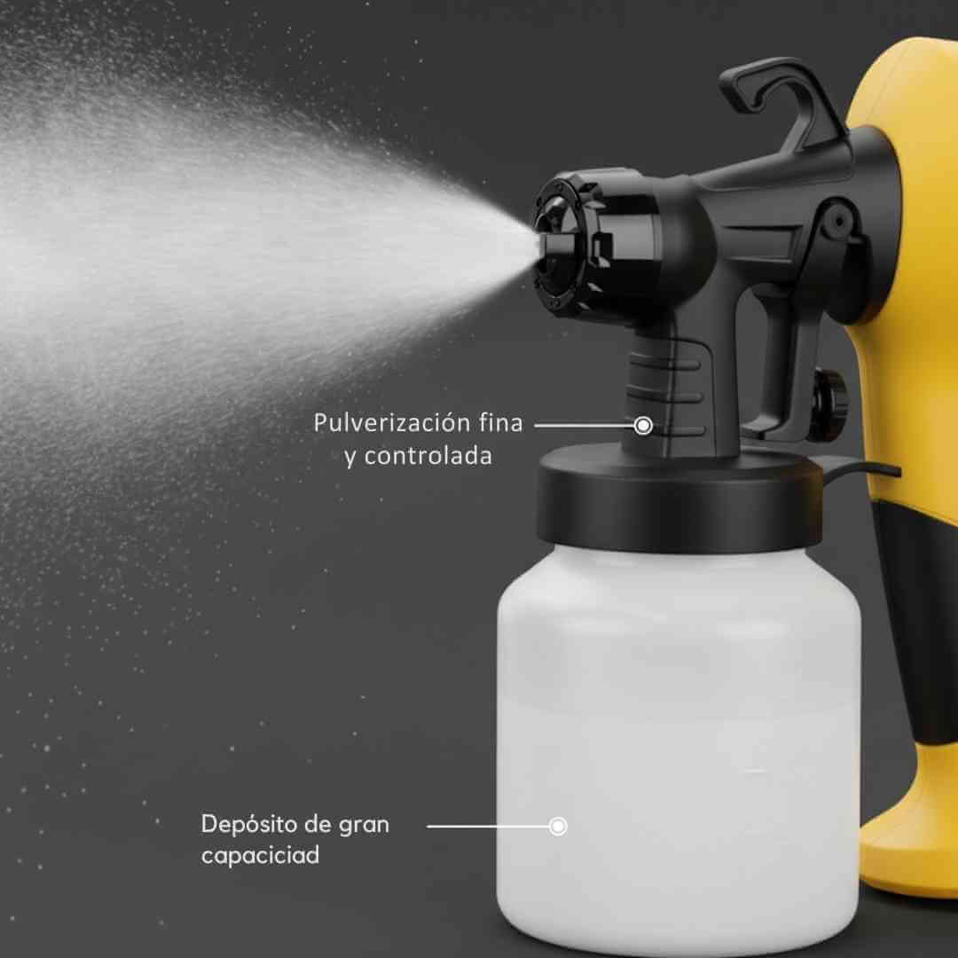 Electric Paint Sprayer Elite: Pinta como un Profesional en la Mitad del Tiempo + Obsequio
