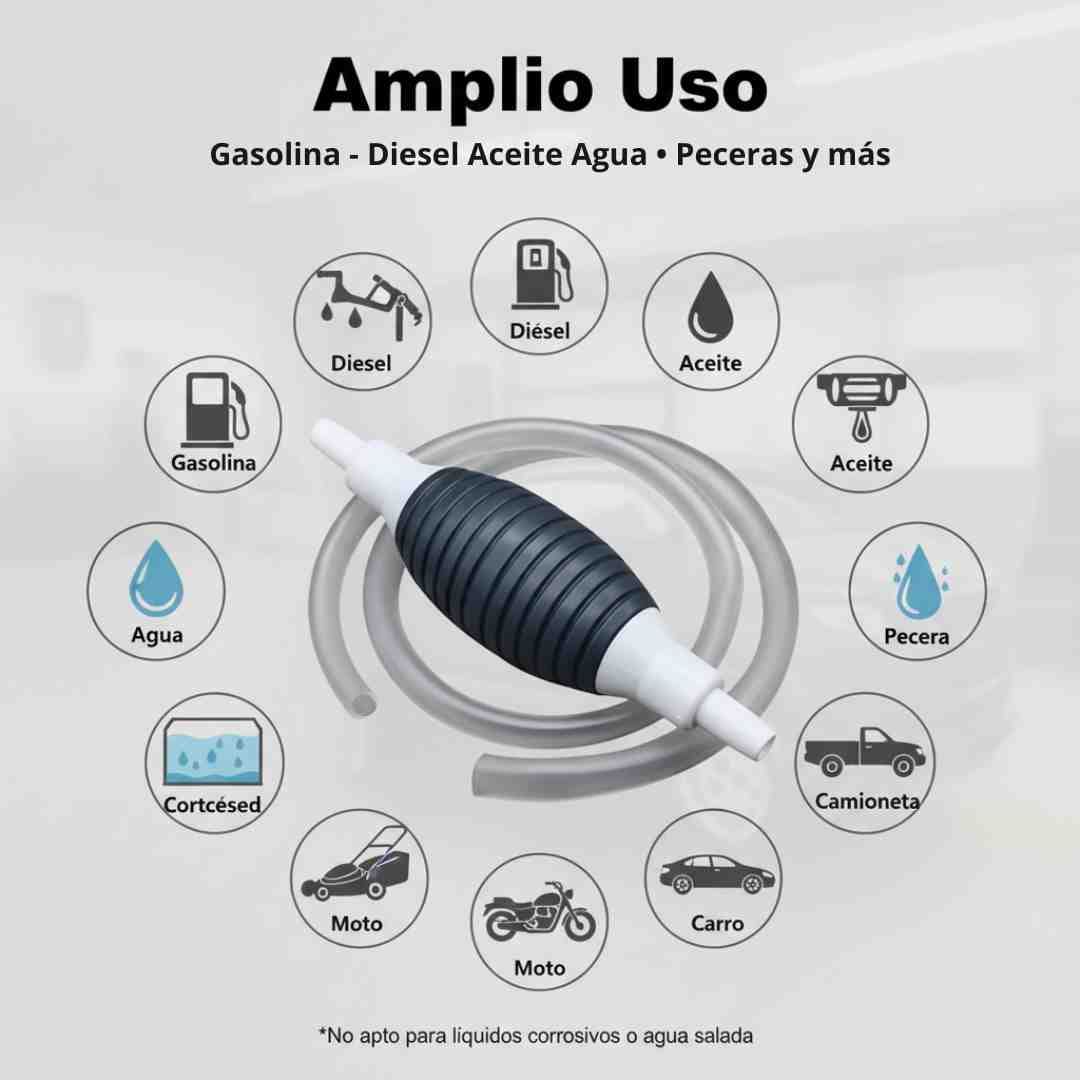 Bomba Manual Trasvase 2m – 10L/min + Obsequio