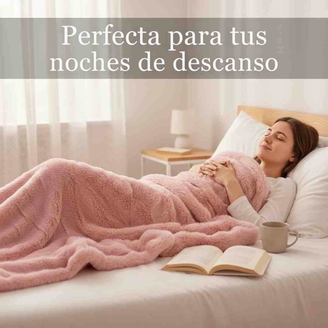 Cobija Piel de Conejo – Suavidad Premium y Calor Total + Obsequios