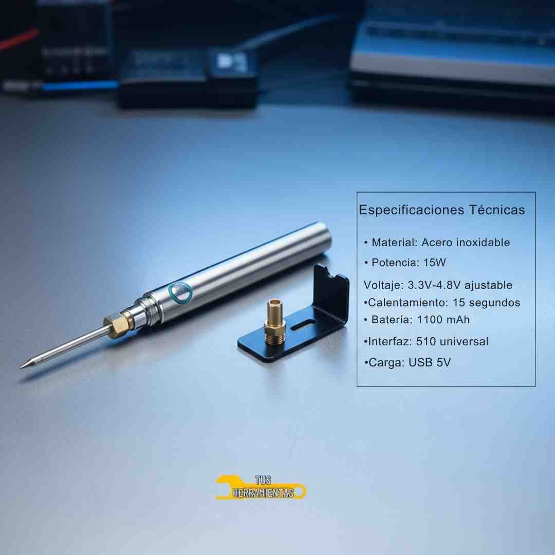 Soldador Inalámbrico USB – Soluciona Reparaciones en Minutos (Sin Cables) + Obsequios