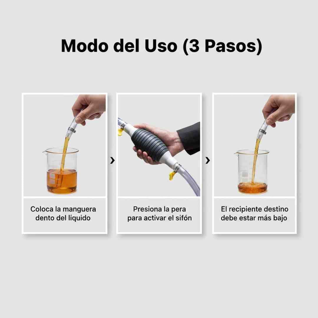 Bomba Manual Trasvase 2m – 10L/min + Obsequio