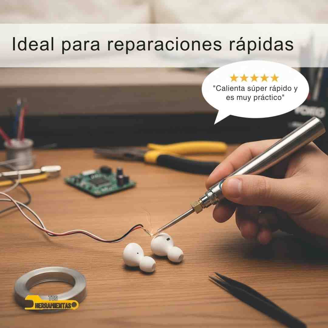 Soldador Inalámbrico USB – Soluciona Reparaciones en Minutos (Sin Cables) + Obsequios