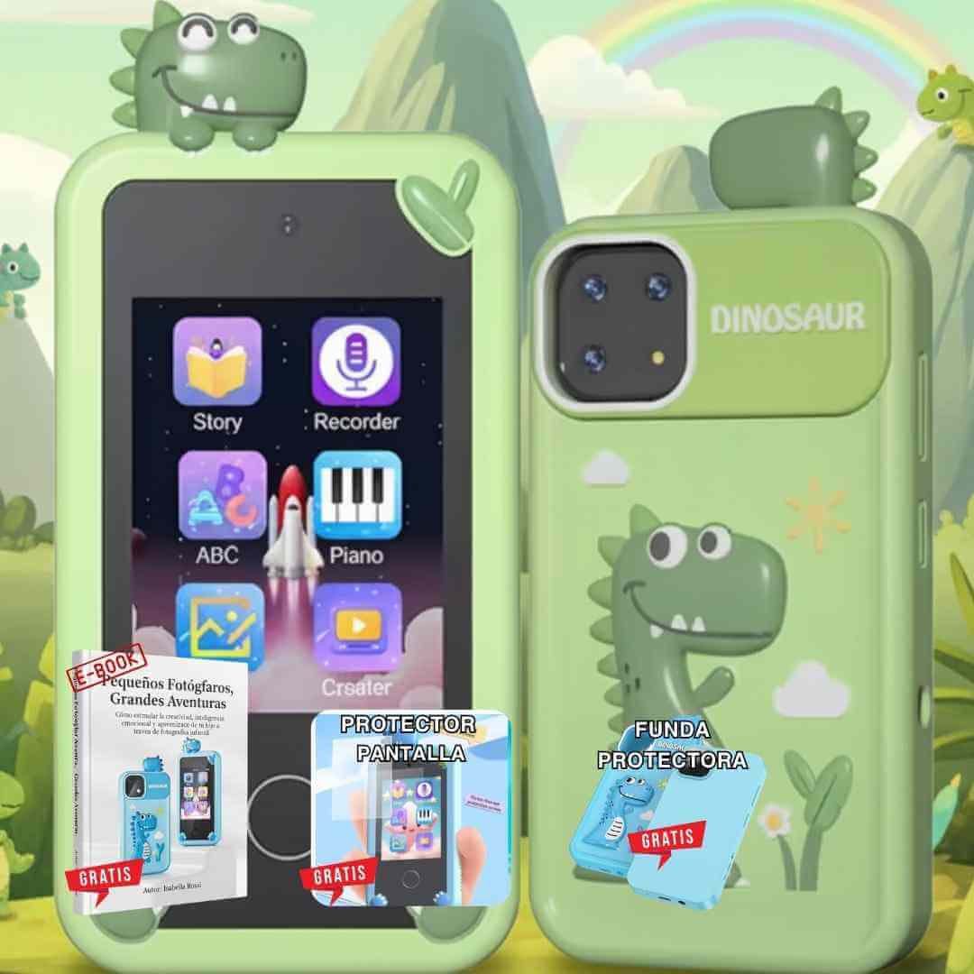 Dino SmartPhone Kids – Con Pack de Regalos Gratis