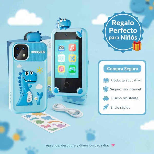 Dino SmartPhone Kids – Con Pack de Regalos Gratis