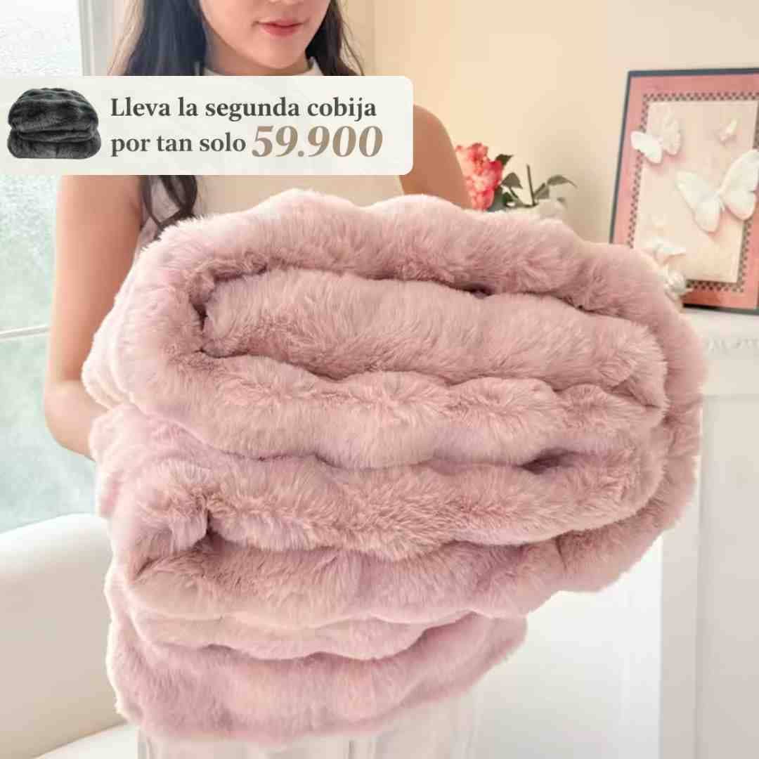 Cobija Piel de Conejo – Suavidad Premium y Calor Total + Obsequios
