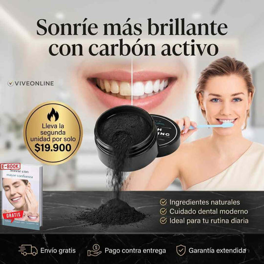 ¿Dientes manchados y sin brillo? Recupere su sonrisa blanca naturalmente + OBSEQUIO