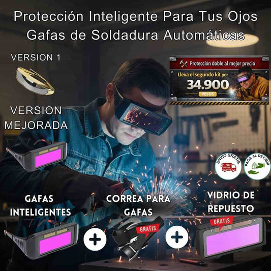 Gafas de Protección MEJORADAS – Antideslumbrantes, Ultraligeras e Inteligentes + Obsequio