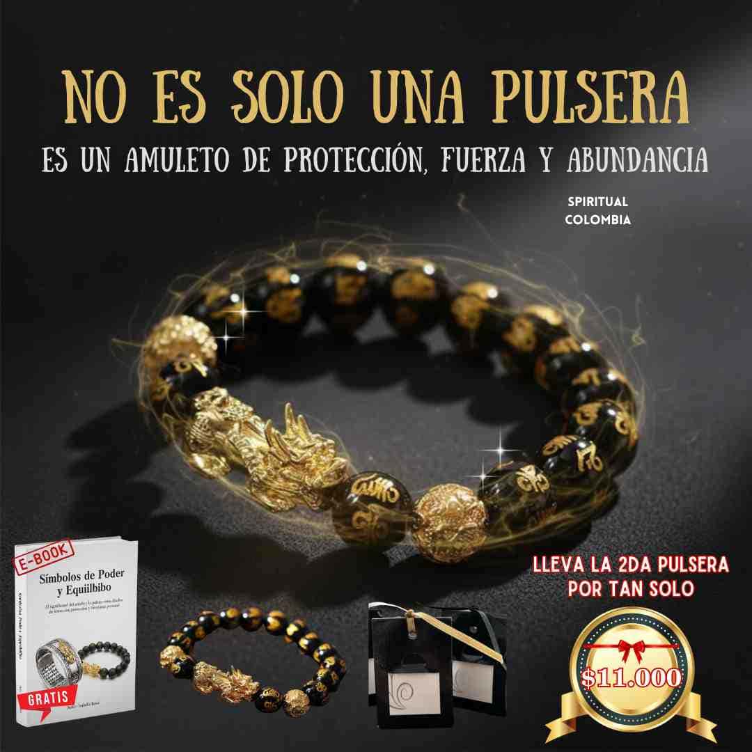 Pulsera Dragón de Protección – Fuerza y Energía Positiva + Obsequio