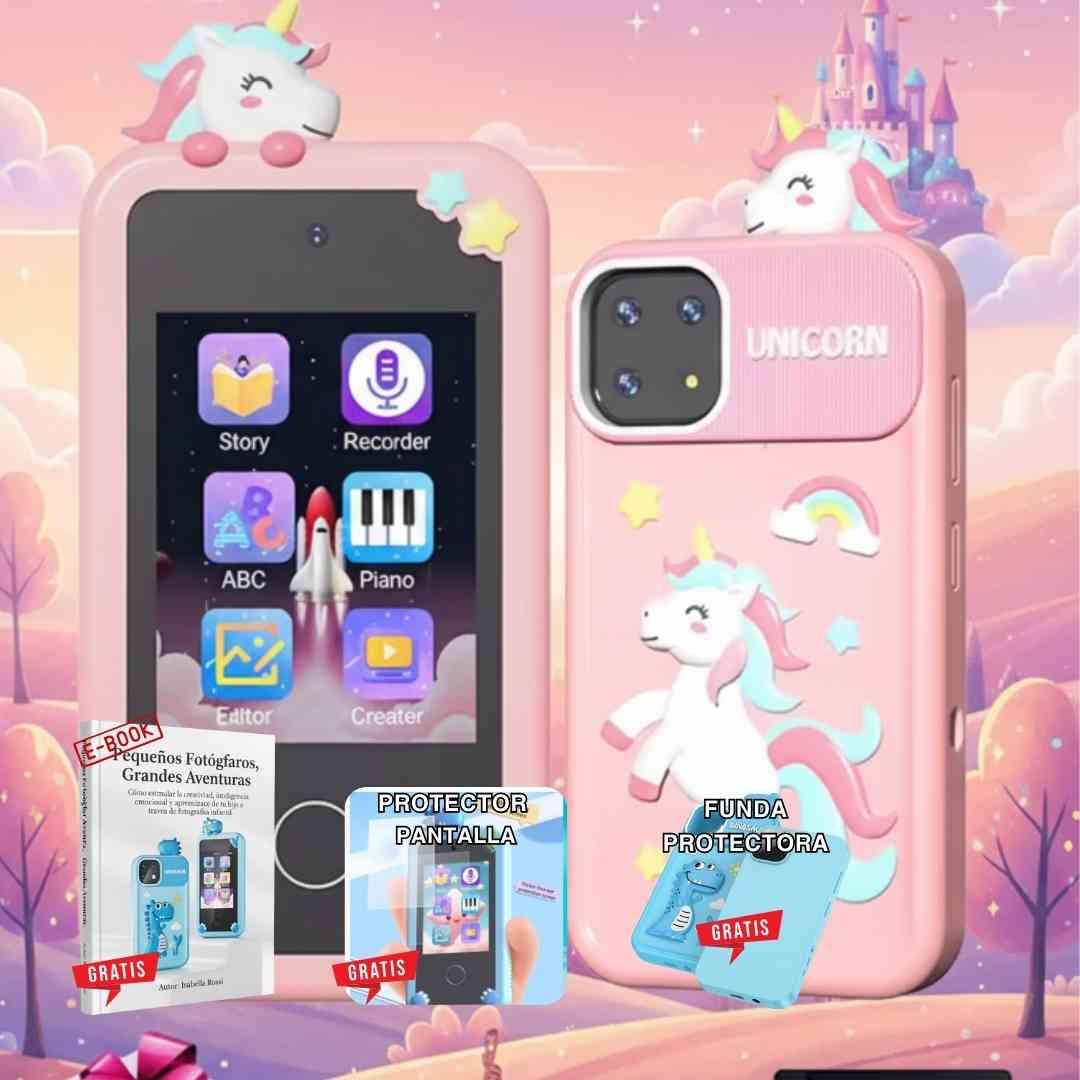 Dino SmartPhone Kids – Con Pack de Regalos Gratis