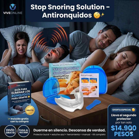 MasterSleep™: Duerme en Silencio y Despierta como Nuevo + OBSEQUIO